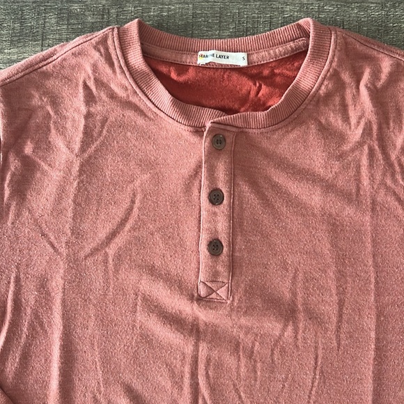 Marine Layer Long Sleeve Henley - Size Small - Picture 3 of 6